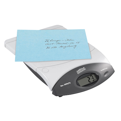 Artikelbild für office discount Briefwaage grau für max. 2,0 kg, Artikelnummer 669945