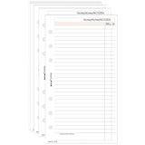 Artikelbild 1 für 50 bind Ringbuch-Ergänzungsblätter Notizen A6, Artikelnummer 794297