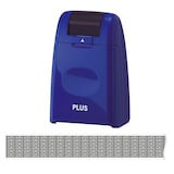 Artikelbild 1 für PLUS JAPAN Datenschutz-Rollstempel Camouflage selbstfärbend schwarz ohne Logo, 1 St., Artikelnummer 822655