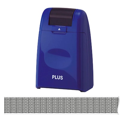 Artikelbild 22 für PLUS JAPAN Datenschutz-Rollstempel Camouflage selbstfärbend schwarz ohne Logo, 1 St., Artikelnummer 822655