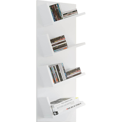 Artikelbild 15 für VCM my home Bücherregal Lansi weiß 33,0 x 16,0 x 90,0 cm, Artikelnummer 386963