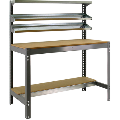 Artikelbild 3 für Simonrack Werkbank SIMONWORK BT1 900 grau 91,0 x 61,0 x 144,5 cm, Artikelnummer 786182