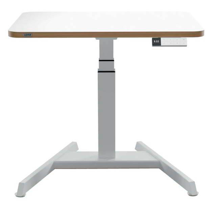 Artikelbild 3 für AKTION: LEITZ Ergo elektrisch höhenverstellbarer Schreibtisch weiß rechteckig, A-Fuß-Gestell weiß 80,0 x 60,0 cm mit 25 Euro CashBack, Artikelnummer 408338