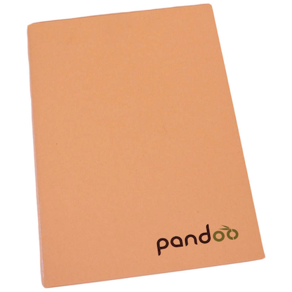 Artikelbild 2 für 5 pandoo Notizhefte DIN A4 blanko, natur Softcover 40 Seiten, Artikelnummer 616579