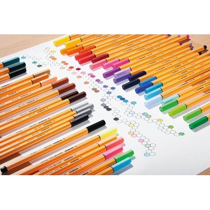 Artikelbild 7 für STABILO point 88 Fineliner farbsortiert 0,4 mm, 10 St., Artikelnummer 313007