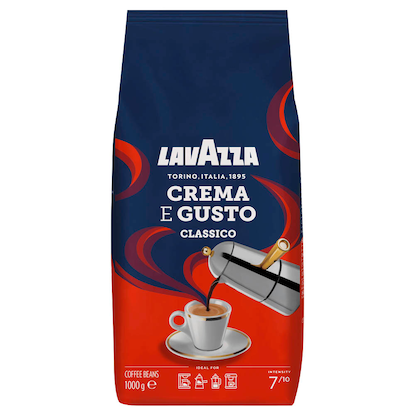 Artikelbild 16 für LAVAZZA Crema e Gusto Classico Kaffeebohnen, Arabica- und Robustabohnen 1,0 kg, Artikelnummer 125367