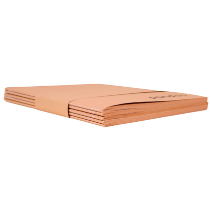 Artikelbild 3 für 5 pandoo Notizhefte DIN A5 blanko, natur Softcover 40 Seiten, Artikelnummer 616560