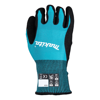 Artikelbild 7 für makita unisex Arbeitshandschuhe Nitril blau Größe 10, 1 Paar, Artikelnummer 634588