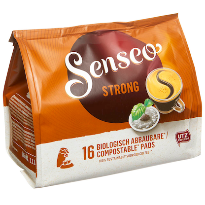 Artikelbild 2 für Senseo STRONG Kaffeepads, kräftig, 16 Pads, Artikelnummer 243091