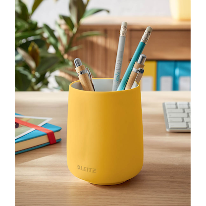Artikelbild 3 für AKTION: LEITZ Stiftehalter Cosy gelb Keramik 8,7 x 8,7 x 10,8 cm mit Prämie nach Registrierung, Artikelnummer 651921