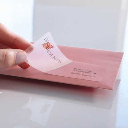 Artikelbild 9 für 525 AVERY Zweckform Folien-Adressetiketten L7560-25 transparent 63,5 x 38,1 mm, Artikelnummer 345462