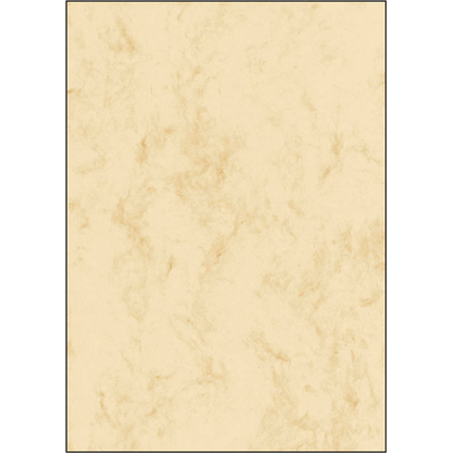 Artikelbild für SIGEL Briefpapier Marmor beige DIN A4 200 g/qm 50 Blatt, Artikelnummer 366088