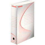 Artikelbild 1 für 25 Esselte Archivboxen weiß 8,0 x 25,0 x 35,2 cm, Artikelnummer 515124