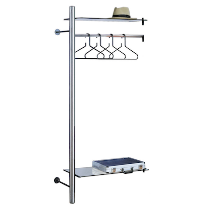 Artikelbild 8 für Kerkmann Wandgarderobe Garderobenelement arte 33686181 silber Metall 80,0 x 190,0 cm, Artikelnummer 531574