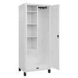 Artikelbild 1 für CP Putzmittelschrank Classic Plus 080110-02 S10035 verkehrsweiß 80,0 x 50,0 x 195,0 cm, aufgebaut, Artikelnummer 175651