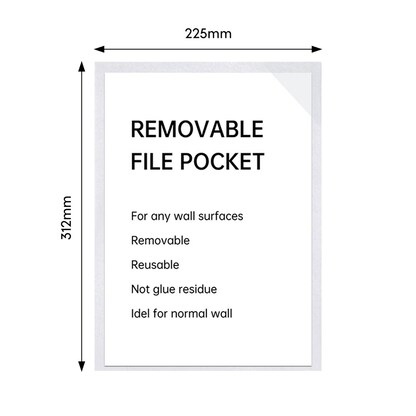 Artikelbild 6 für LMG Dokumententasche selbstklebend, nonpermanent transparent A4, 1 St., Artikelnummer 228589