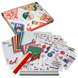 Artikelbild 1 für folia Bastelset Weihnachten 54-tlg. mehrfarbig, Artikelnummer 794972