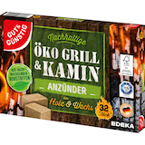 Artikelbild 1 für GUT&GÜNSTIG Kamin- & Grillanzünder braun, 32 St., 32 Stück, Artikelnummer 491096