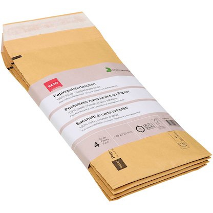 Artikelbild 10 für 4 ELCO Polstertaschen braun, Artikelnummer 400399