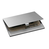 Artikelbild 1 für SIGEL Visitenkartenetui silber, für bis zu 15 Visitenkarten, Artikelnummer 287839