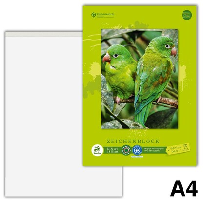 Artikelbild für Edition Dürer Zeichenblock green DIN A4, Artikelnummer 421519