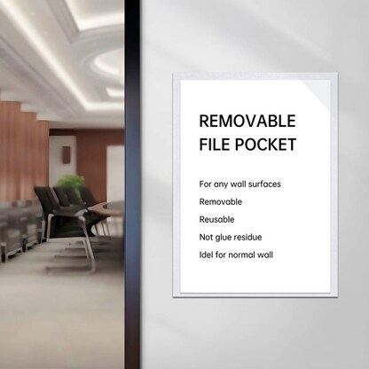 Artikelbild 7 für LMG Dokumententasche selbstklebend, nonpermanent transparent A4, 1 St., Artikelnummer 228589