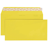 Artikelbild 1 für ELCO Briefumschläge Color DIN lang ohne Fenster intensivgelb haftklebend 25 St., Artikelnummer 295448