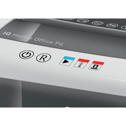 Artikelbild 6 für LEITZ IQ Home Office Slim Aktenvernichter mit Partikelschnitt P-4, 4 x 28 mm, bis 10 Blatt, weiß, Artikelnummer 638041