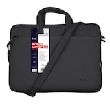 Artikelbild 1 für Trust Laptoptasche Bologna Slim Kunstfaser schwarz 24447 bis 40,6 cm (16 Zoll), Artikelnummer 975431