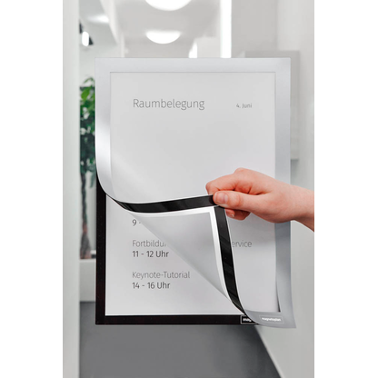 Artikelbild 3 für magnetoplan Magnetrahmen selbstklebend Magnetofix silber A6, 2 St., Artikelnummer 152997