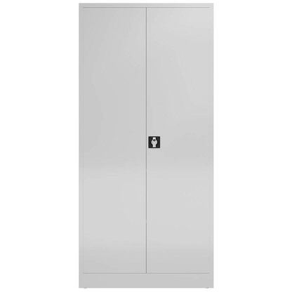 Artikelbild 3 für ClassiX Metallschrank X-530340 lichtgrau 92,0 x 42,0 x 194,5 cm, aufgebaut, Artikelnummer 184459