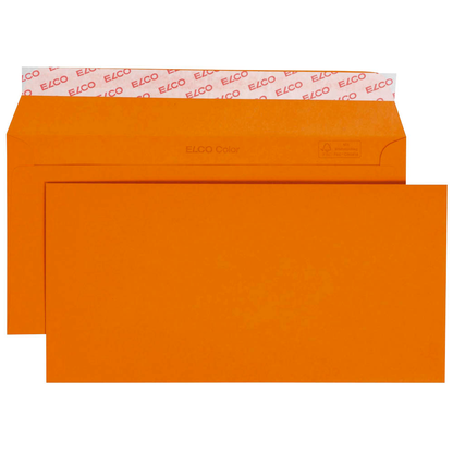 Artikelbild 19 für ELCO Briefumschläge Color DIN lang ohne Fenster orange haftklebend 25 St., Artikelnummer 295457