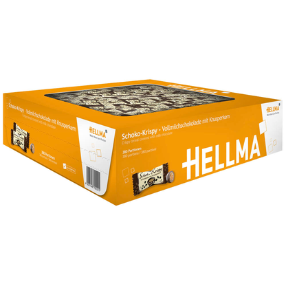 Artikelbild für HELLMA Schoko-Krispy Schokolade 380 St./418,0 g, Artikelnummer 188750
