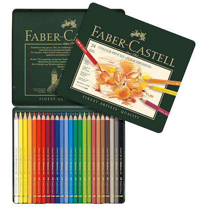 Artikelbild 4 für FABER-CASTELL POLYCHROMOS Buntstifte farbsortiert, 24 St., Artikelnummer 379615