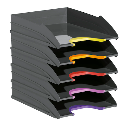 Artikelbild 7 für 5 DURABLE Briefablagen VARICOLOR® dunkelgrau, Artikelnummer 163063