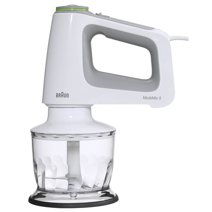 Artikelbild 2 für BRAUN Multimix HM 5137 Handmixer weiß/hellgrau 750 W, Artikelnummer 903973