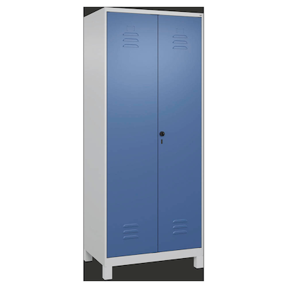 Artikelbild 2 für CP Putzmittelschrank Classic Plus 080110-02 S10005 fernblau, lichtgrau 80,0 x 50,0 x 195,0 cm, aufgebaut, Artikelnummer 175269