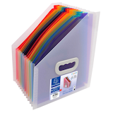 Artikelbild 1 für Exacompta Fächerstehsammler Crystal 55598E kristall Kunststoff, DIN A4, Artikelnummer 680922