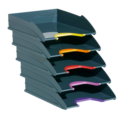 Artikelbild 22 für 5 DURABLE Briefablagen VARICOLOR® dunkelgrau, Artikelnummer 163063