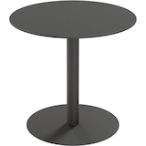 Artikelbild 1 für meet powered by PAPERFLOW Gartentisch CROSS schwarz rund 80,0 x 80,0 x 75,0 cm, Artikelnummer 300752