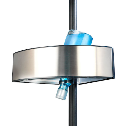 Artikelbild 3 für WENKO Teleskop-Duschregal Premium Big Black schwarz 27,5 x 20,0 x 70,0-260,0 cm, Artikelnummer 803811