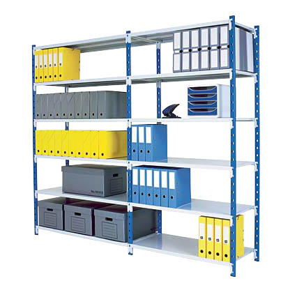 Artikelbild 3 für Manorga Anbau-Schwerlastregal ZA22605NST lichtgrau 125,0 x 60,0 x 200,0 cm, Artikelnummer 533935