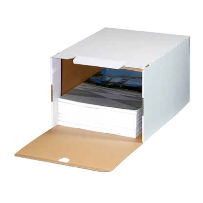 Artikelbild 4 für 10 Top-Print Archivboxen weiß/rot 24,4 x 32,1 x 18,5 cm, Artikelnummer 710996