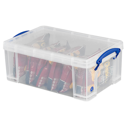 Artikelbild 16 für Really Useful Box Aufbewahrungsboxen-Set transparent, Artikelnummer 575858