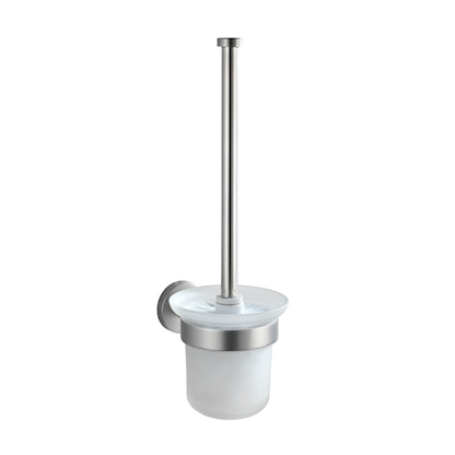 Artikelbild für WENKO WC-Garnitur Bosio weiß, matt Metall, Artikelnummer 529521