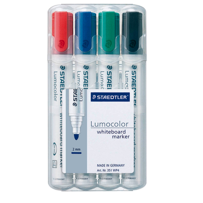 Artikelbild 2 für STAEDTLER Lumocolor Whiteboard-Marker farbsortiert 2,0 mm, 4 St., Artikelnummer 778803