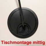 Artikelbild 1 für röhr Kabeldurchführung 6,0 cm anthrazit, Artikelnummer 844433