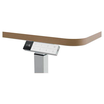 Artikelbild 5 für AKTION: LEITZ Ergo elektrisch höhenverstellbarer Schreibtisch weiß rechteckig, A-Fuß-Gestell weiß 80,0 x 60,0 cm mit 25 Euro CashBack, Artikelnummer 408338