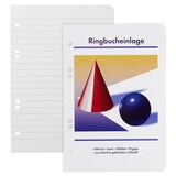 Artikelbild 1 für Ringbucheinlagen Kugel und Kegel A5 liniert, 50 Blätter, 10 Satz, Artikelnummer 426114