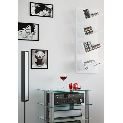 Artikelbild 4 für VCM my home Bücherregal Lansi weiß 33,0 x 16,0 x 90,0 cm, Artikelnummer 386963